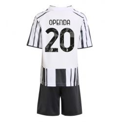 Juventus Lois Openda #20 Hjemmedraktsett Barn 2025-26 Kortermet (+ Korte bukser)