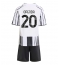 Juventus Lois Openda #20 Hjemmedraktsett Barn 2025-26 Kortermet (+ Korte bukser)