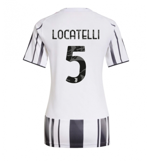 Juventus Manuel Locatelli #5 Hjemmedrakt Dame 2025-26 Kortermet Juventus Manuel Locatelli #5 Hjemmedrakt Dame 2025-26 Kortermet