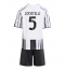 Juventus Manuel Locatelli #5 Hjemmedraktsett Barn 2025-26 Kortermet (+ Korte bukser)