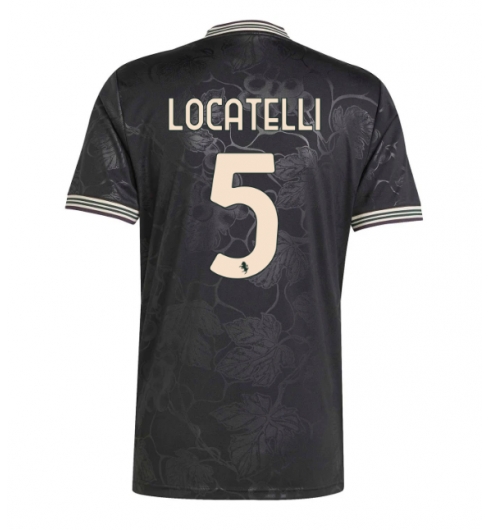 Juventus Manuel Locatelli #5 Tredjedrakt 2025-26 Kortermet Juventus Manuel Locatelli #5 Tredjedrakt 2025-26 Kortermet
