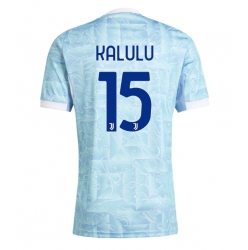 Juventus Pierre Kalulu #15 Bortedrakt 2025-26 Kortermet