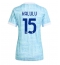 Juventus Pierre Kalulu #15 Bortedrakt Dame 2025-26 Kortermet