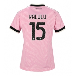 Juventus Pierre Kalulu #15 Bortedrakt Dame 2026-27 Kortermet