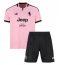 Juventus Randal Kolo Muani #9 Bortedraktsett Barn 2026-27 Kortermet (+ Korte bukser)