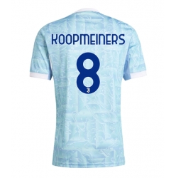Juventus Teun Koopmeiners #8 Bortedrakt 2025-26 Kortermet