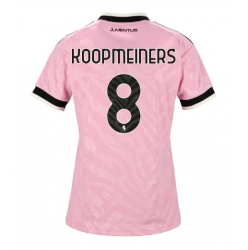 Juventus Teun Koopmeiners #8 Bortedrakt Dame 2026-27 Kortermet