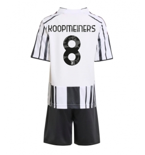 Juventus Teun Koopmeiners #8 Hjemmedraktsett Barn 2025-26 Kortermet (+ Korte bukser)