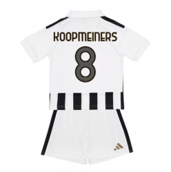 Juventus Teun Koopmeiners #8 Hjemmedraktsett Barn 2026-27 Kortermet (+ Korte bukser)