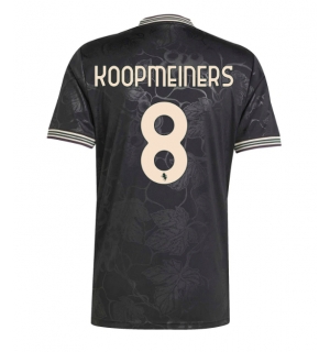 Juventus Teun Koopmeiners #8 Tredjedrakt 2025-26 Kortermet