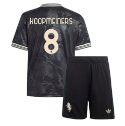 Juventus Teun Koopmeiners #8 Tredjedraktsett Barn 2025-26 Kortermet (+ Korte bukser)