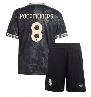 Juventus Teun Koopmeiners #8 Tredjedraktsett Barn 2025-26 Kortermet (+ Korte bukser)