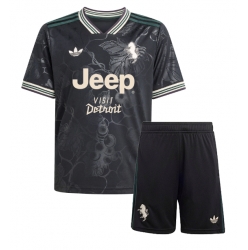 Juventus Tredjedraktsett Barn 2025-26 Kortermet (+ Korte bukser)