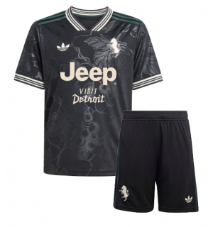 Juventus Tredjedraktsett Barn 2025-26 Kortermet (+ Korte bukser)