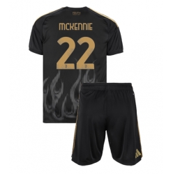 Juventus Weston McKennie #22 Tredjedraktsett Barn 2026-27 Kortermet (+ Korte bukser)