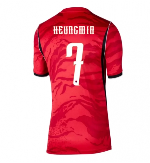 Korea Son Heung-min #7 Hjemmedrakt Dame VM 2026 Kortermet Korea Son Heung-min #7 Hjemmedrakt Dame VM 2026 Kortermet