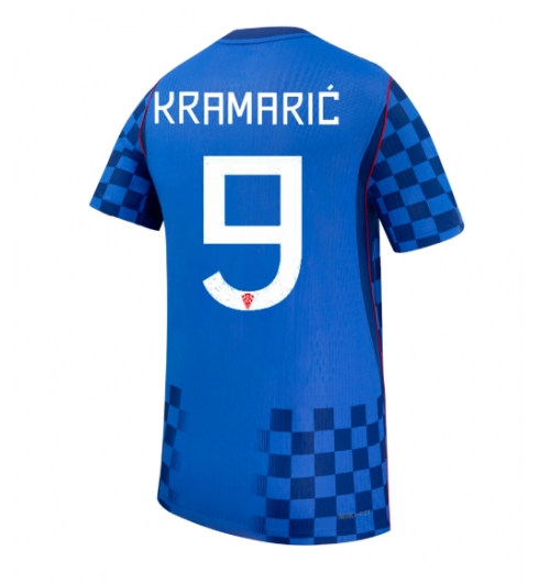 Kroatia Andrej Kramaric #9 Bortedrakt VM 2026 Kortermet Kroatia Andrej Kramaric #9 Bortedrakt VM 2026 Kortermet