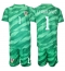 Kroatia Dominik Livakovic #1 Keeper Bortedraktsett Barn VM 2026 Kortermet (+ Korte bukser)