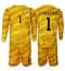 Kroatia Dominik Livakovic #1 Keeper Hjemmedraktsett Barn VM 2026 Langermet (+ Korte bukser)