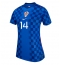 Kroatia Ivan Perisic #14 Bortedrakt Dame VM 2026 Kortermet Kroatia Ivan Perisic #14 Bortedrakt Dame VM 2026 Kortermet