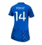 Kroatia Ivan Perisic #14 Bortedrakt Dame VM 2026 Kortermet Kroatia Ivan Perisic #14 Bortedrakt Dame VM 2026 Kortermet