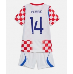 Kroatia Ivan Perisic #14 Hjemmedraktsett Barn VM 2026 Kortermet (+ Korte bukser)