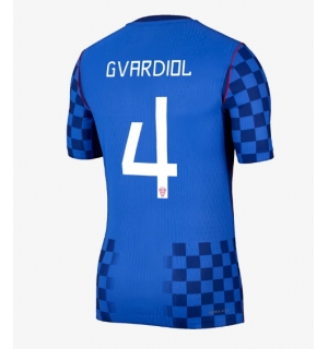 Kroatia Josko Gvardiol #4 Bortedrakt VM 2026 Kortermet