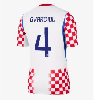 Kroatia Josko Gvardiol #4 Hjemmedrakt VM 2026 Kortermet