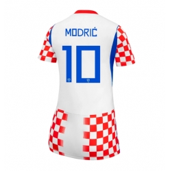 Kroatia Luka Modric #10 Hjemmedrakt Dame VM 2026 Kortermet