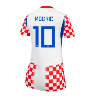 Kroatia Luka Modric #10 Hjemmedrakt Dame VM 2026 Kortermet