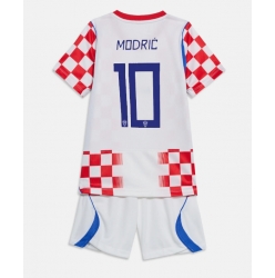 Kroatia Luka Modric #10 Hjemmedraktsett Barn VM 2026 Kortermet (+ Korte bukser)