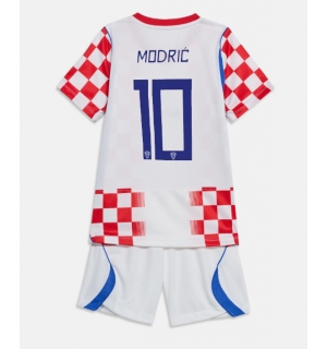Kroatia Luka Modric #10 Hjemmedraktsett Barn VM 2026 Kortermet (+ Korte bukser)