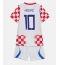 Kroatia Luka Modric #10 Hjemmedraktsett Barn VM 2026 Kortermet (+ Korte bukser)