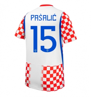 Kroatia Mario Pasalic #15 Hjemmedrakt VM 2026 Kortermet
