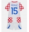 Kroatia Mario Pasalic #15 Hjemmedraktsett Barn VM 2026 Kortermet (+ Korte bukser)