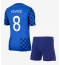 Kroatia Mateo Kovacic #8 Bortedraktsett Barn VM 2026 Kortermet (+ Korte bukser)