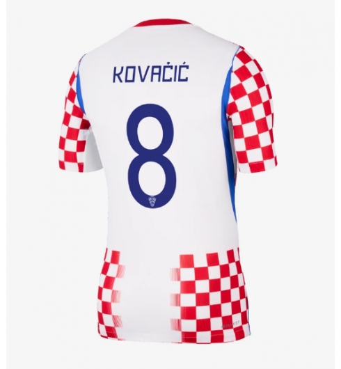 Kroatia Mateo Kovacic #8 Hjemmedrakt VM 2026 Kortermet Kroatia Mateo Kovacic #8 Hjemmedrakt VM 2026 Kortermet