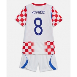 Kroatia Mateo Kovacic #8 Hjemmedraktsett Barn VM 2026 Kortermet (+ Korte bukser)