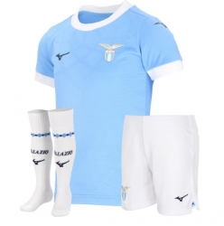Lazio Hjemmedraktsett Barn 2025-26 Kortermet (+ Korte bukser)