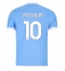 Lazio Mattia Zaccagni #10 Hjemmedrakt 2025-26 Kortermet