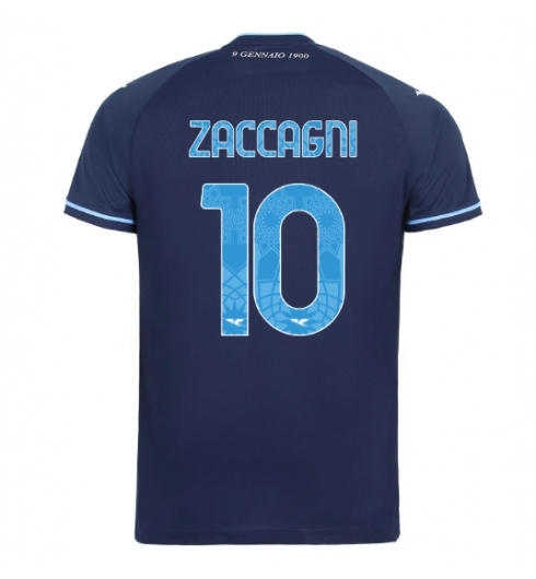 Lazio Mattia Zaccagni #10 Tredjedrakt 2025-26 Kortermet Lazio Mattia Zaccagni #10 Tredjedrakt 2025-26 Kortermet