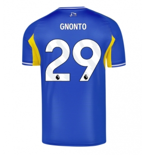Leeds United Wilfried Gnonto #29 Bortedrakt 2025-26 Kortermet