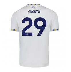 Leeds United Wilfried Gnonto #29 Hjemmedrakt 2025-26 Kortermet