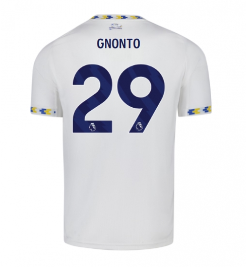 Leeds United Wilfried Gnonto #29 Hjemmedrakt 2025-26 Kortermet Leeds United Wilfried Gnonto #29 Hjemmedrakt 2025-26 Kortermet