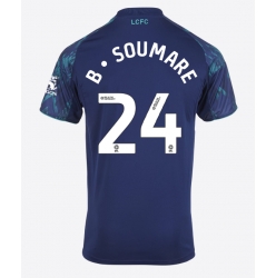 Leicester City Boubakary Soumare #24 Bortedrakt 2025-26 Kortermet
