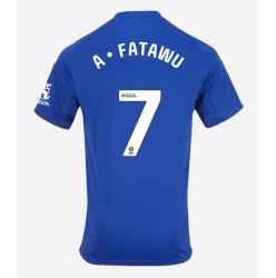 Leicester City Issahaku Fatawu #7 Hjemmedrakt 2025-26 Kortermet