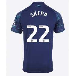 Leicester City Oliver Skipp #22 Bortedrakt 2025-26 Kortermet