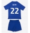 Leicester City Oliver Skipp #22 Hjemmedraktsett Barn 2025-26 Kortermet (+ Korte bukser)