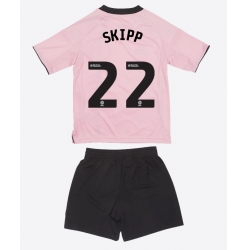 Leicester City Oliver Skipp #22 Tredjedraktsett Barn 2025-26 Kortermet (+ Korte bukser)