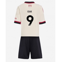 Liverpool Alexander Isak #9 Bortedraktsett Barn 2025-26 Kortermet (+ Korte bukser)